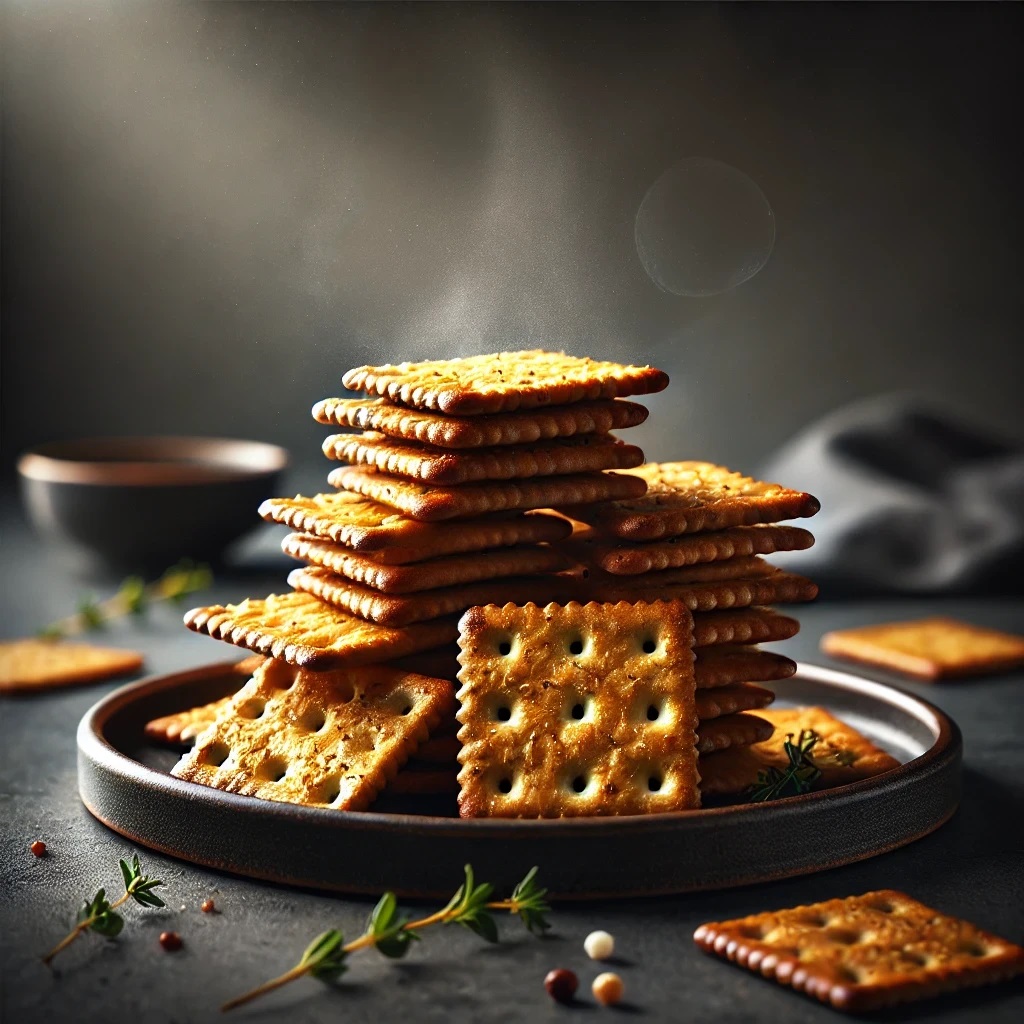 Low Carb Crunchy Keto Crackers