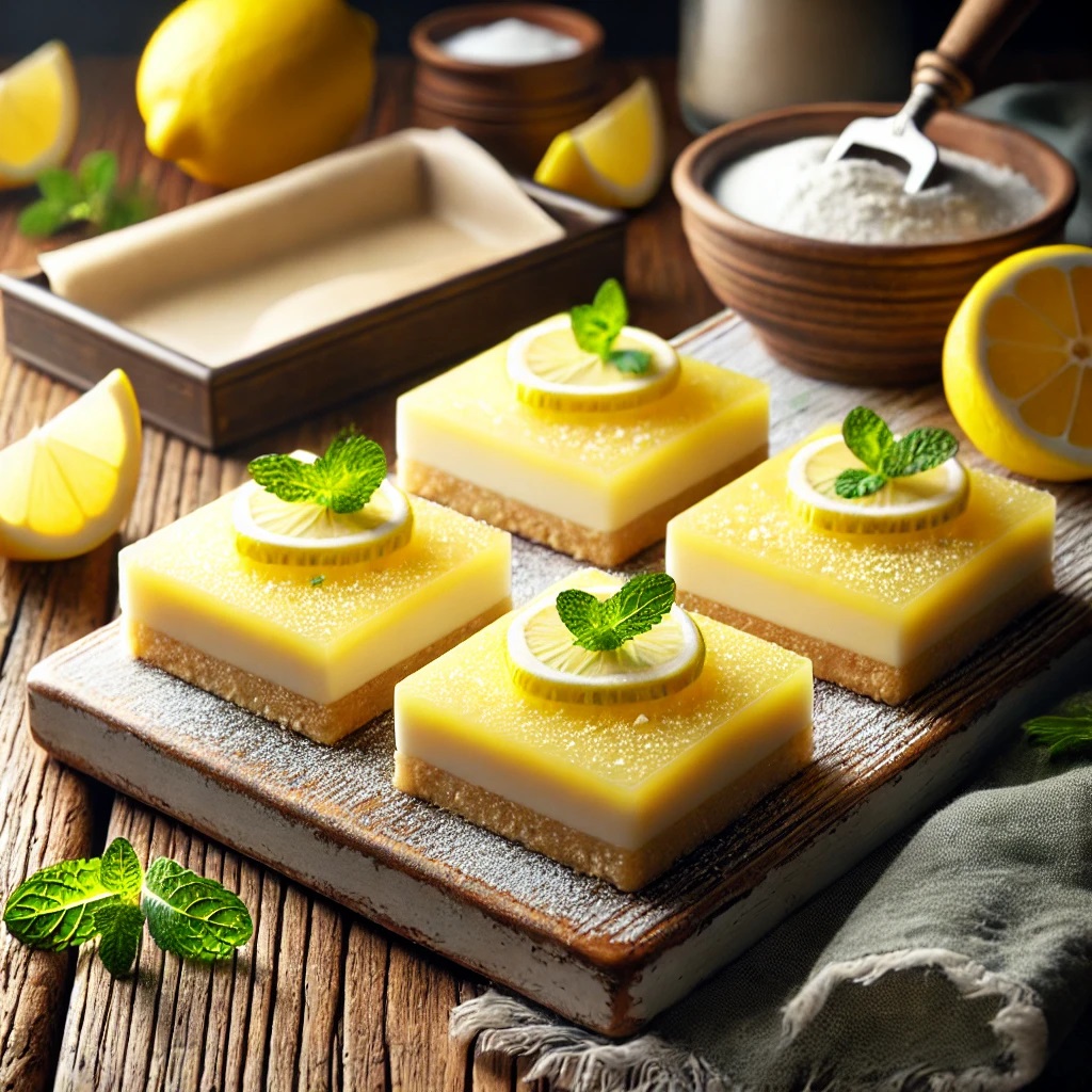 Keto Lemon Bars