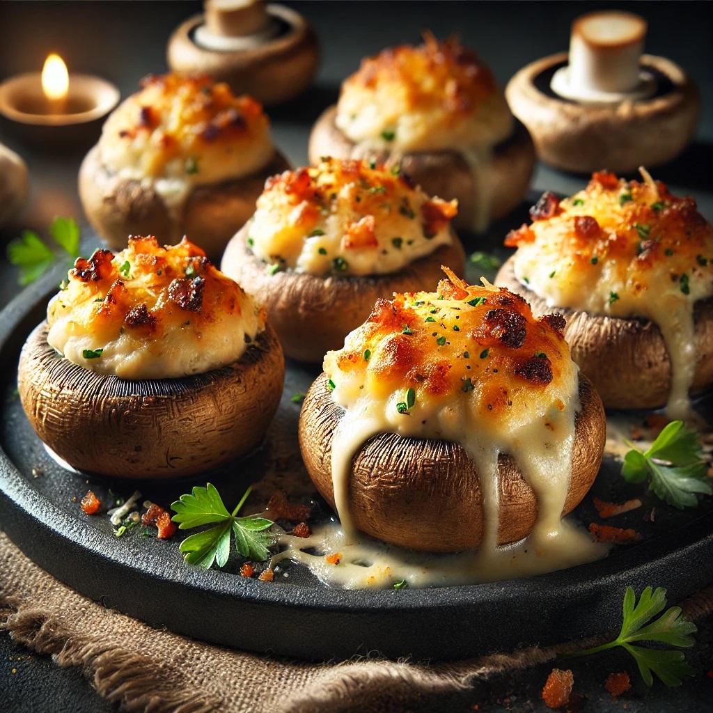 Keto Stuffed Mushrooms