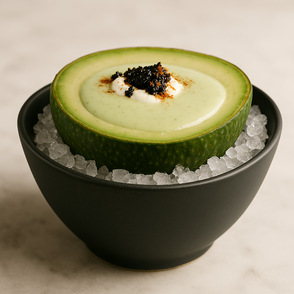 Cream of Avocado Soup – keto soup, creamy and smooth