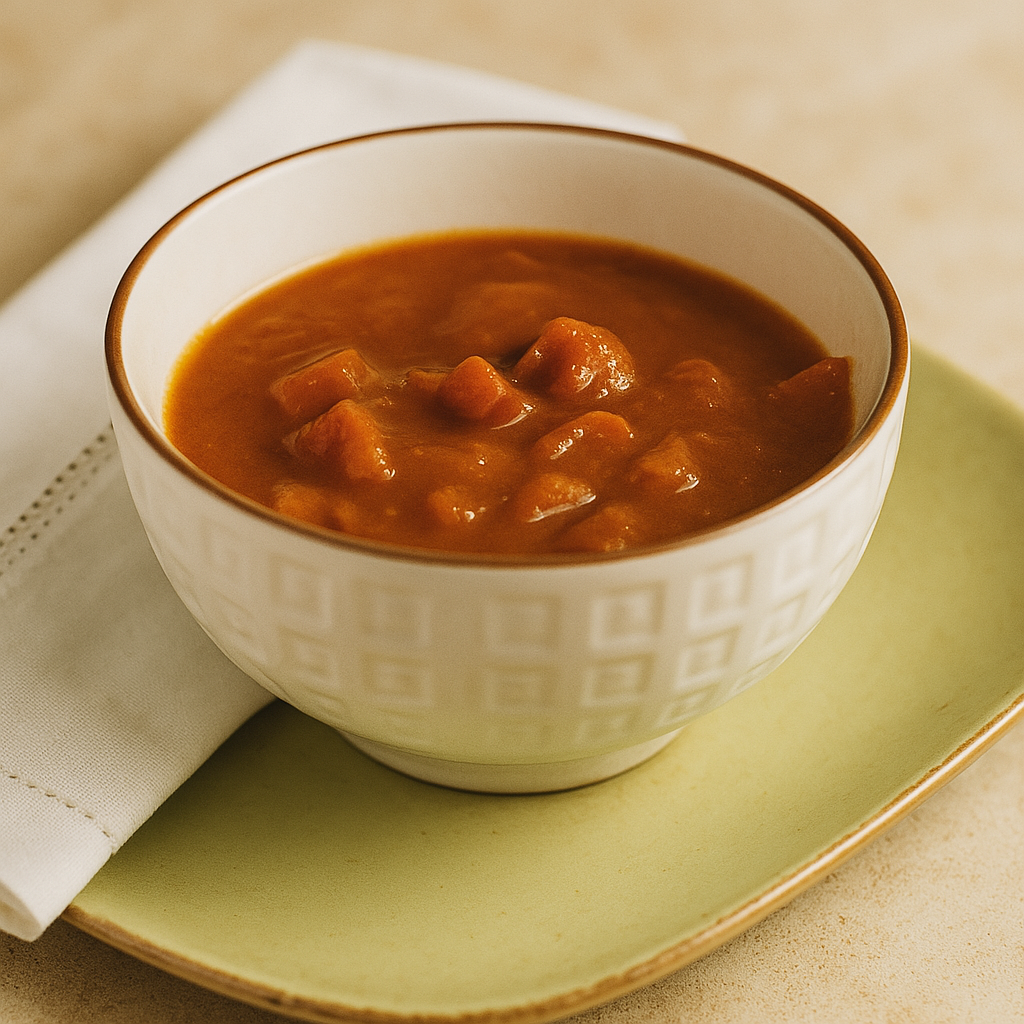 Chunky Tomato Basil Soup – low carb comfort for metabolic ease