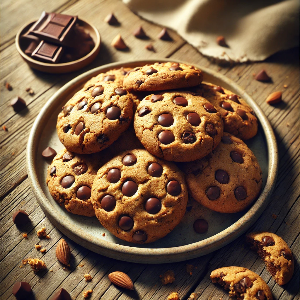 keto chocolate chip cookies snack