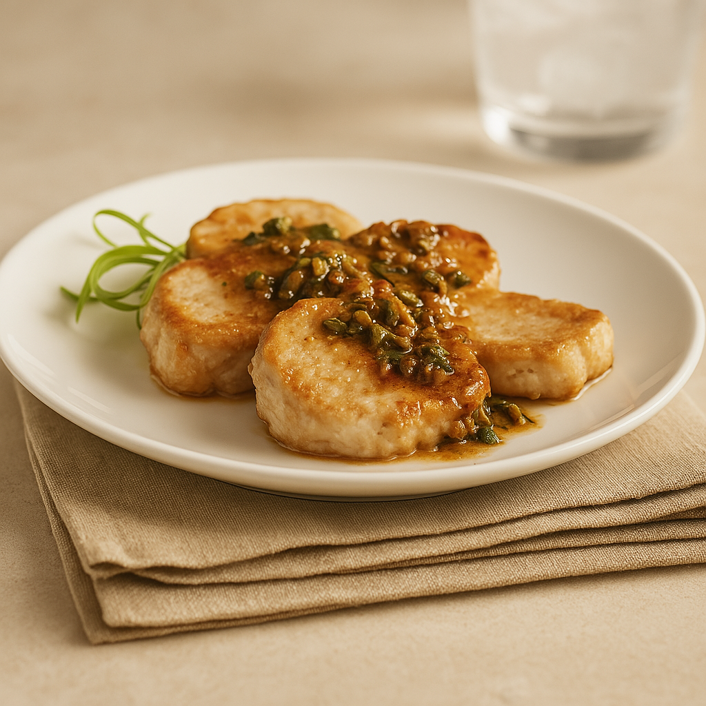 Keto Pork Medallions with Marsala - Savory, buttery, and keto-friendly.